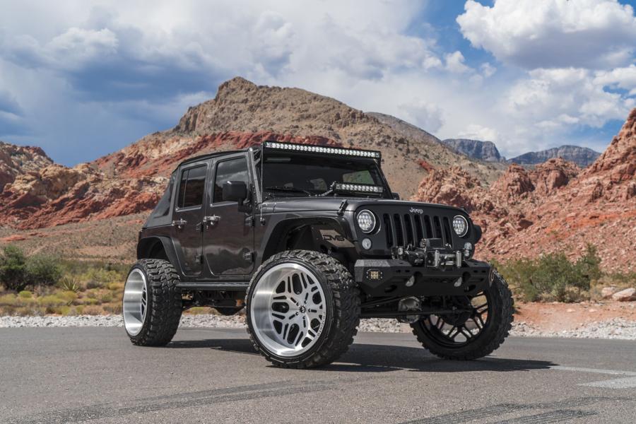 Jeep Wrangler Unlimited Rubicon on Forgiato Wheels (Quadrato-T) '2017